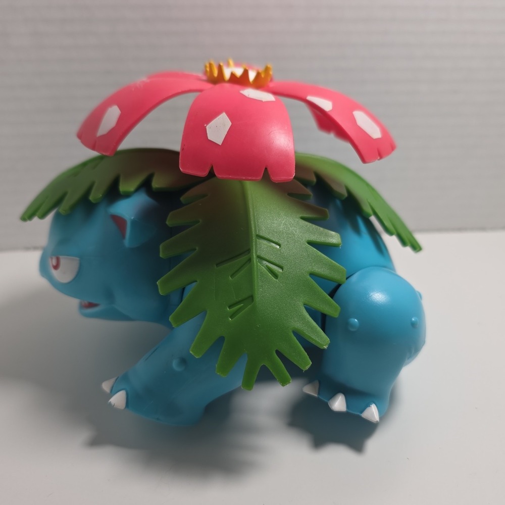 Pokemon Venusaur Large Action Figure Toy Pokemon 2020 Cartoon Anime Jazwares VGC - Picture 4 of 8